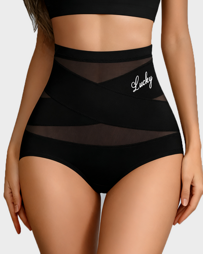 Confident Tummy-Crossover Shapewear Panties