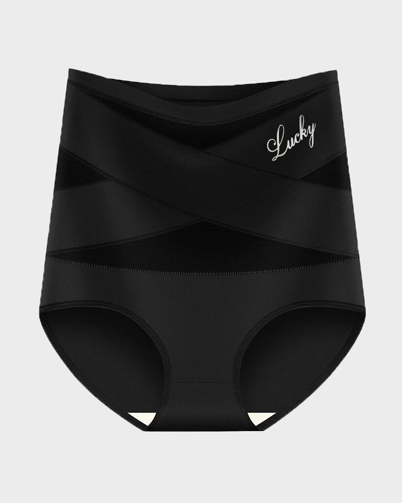 Confident Tummy-Crossover Shapewear Panties