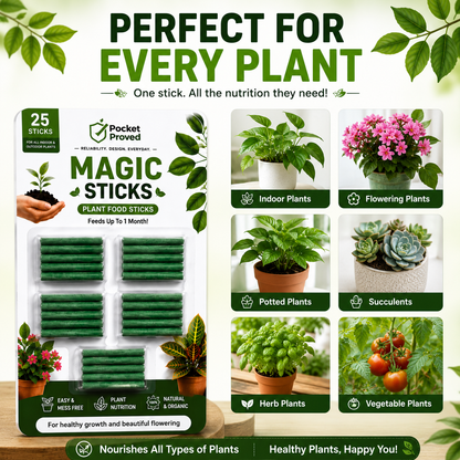 Magic Green Plant Sticks