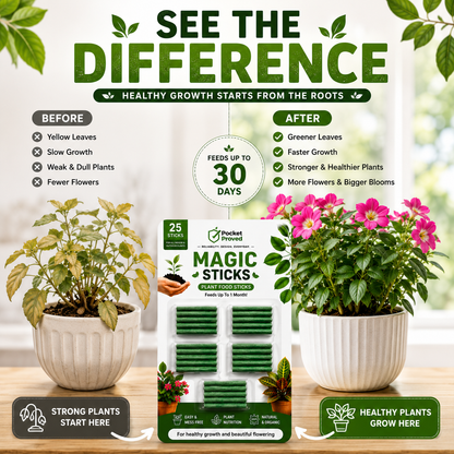 Magic Green Plant Sticks