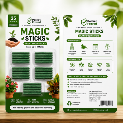 Magic Green Plant Sticks