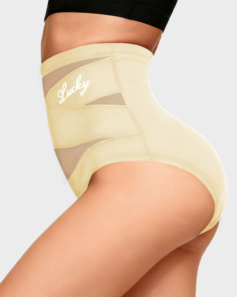 Confident Tummy-Crossover Shapewear Panties