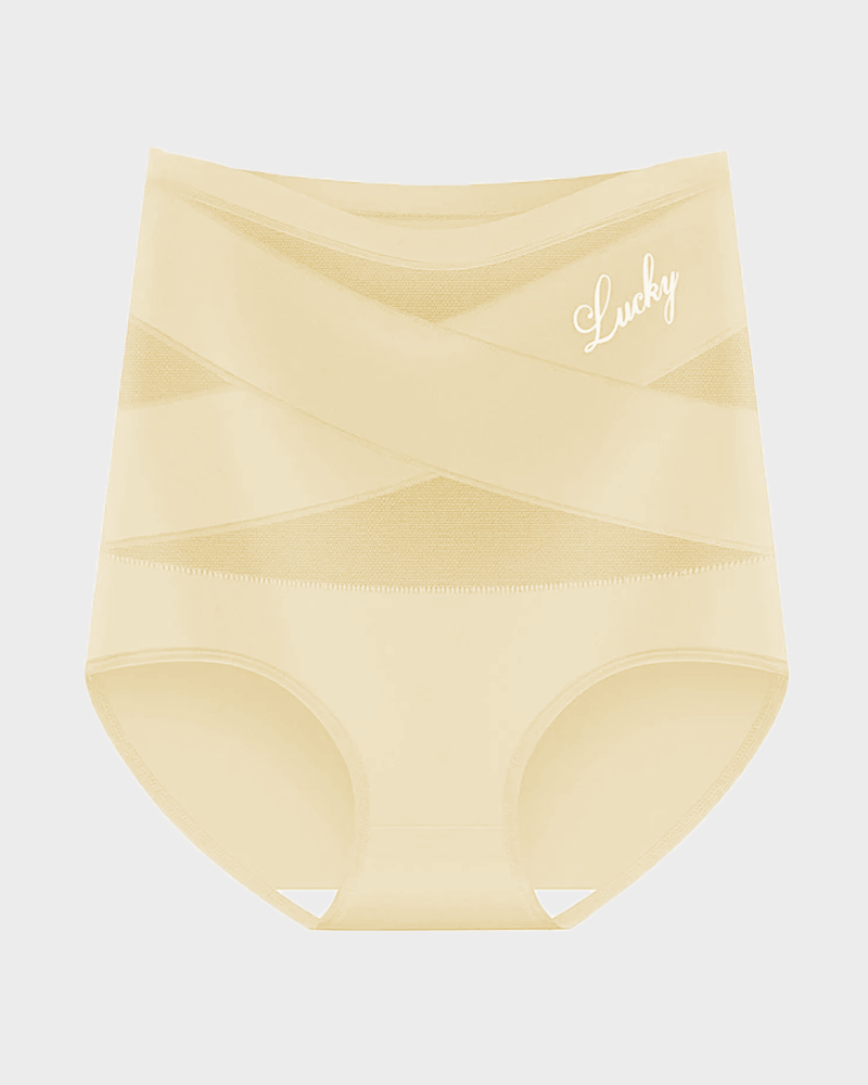Confident Tummy-Crossover Shapewear Panties