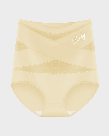 Confident Tummy-Crossover Shapewear Panties