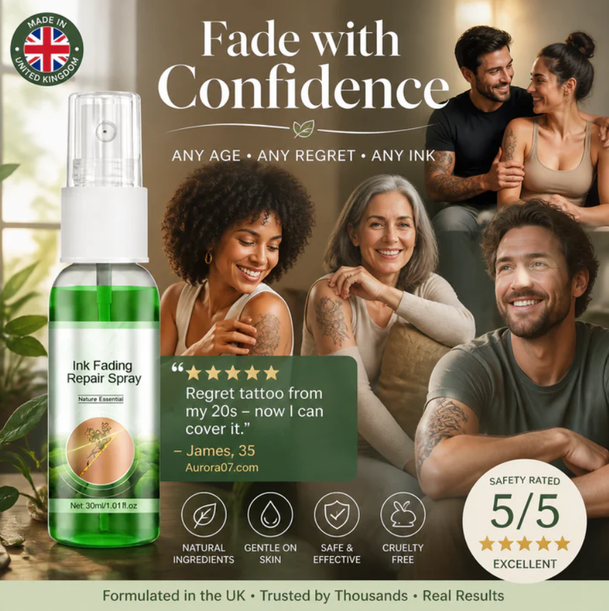 Gentle Ink Fading & Skin Repair Spray