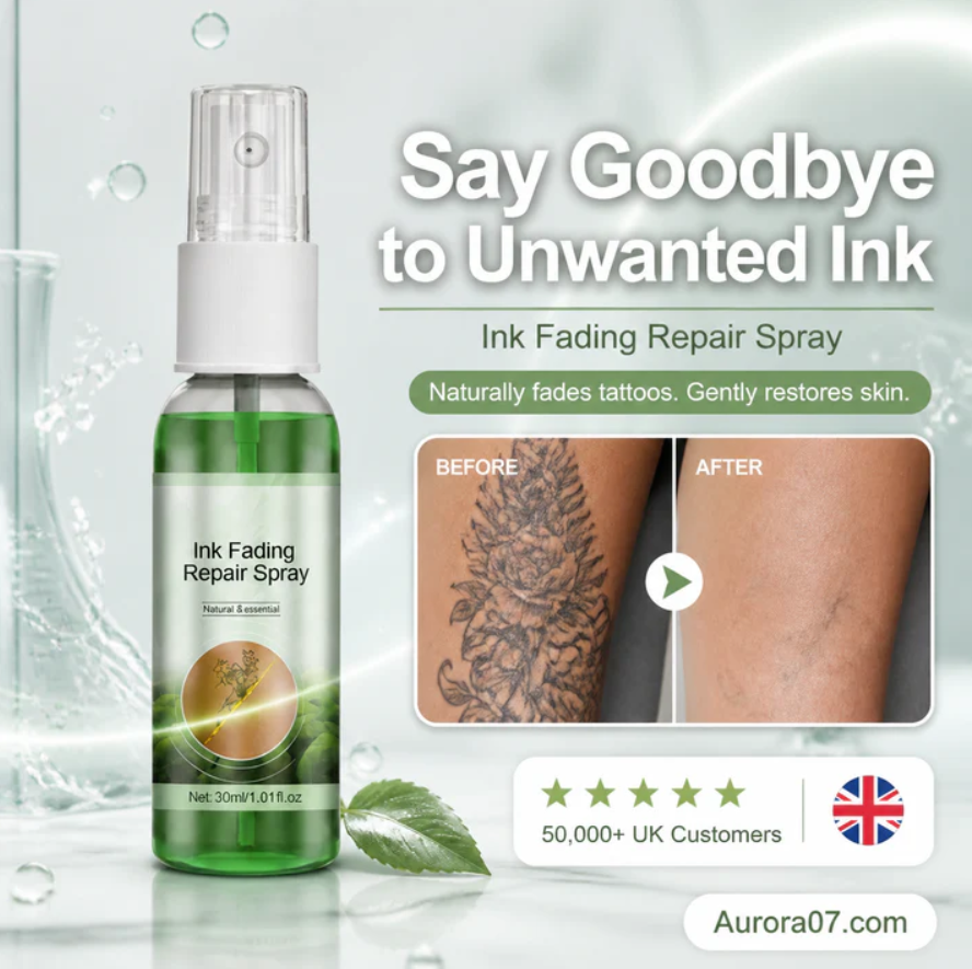 Gentle Ink Fading & Skin Repair Spray