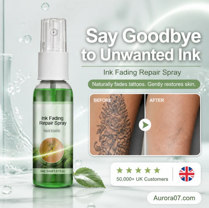 Gentle Ink Fading & Skin Repair Spray