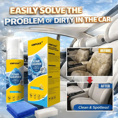 QIFOR Automotive interior foam cleaner multi purpose cleaner