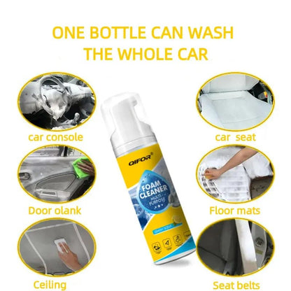 QIFOR Automotive interior foam cleaner multi purpose cleaner