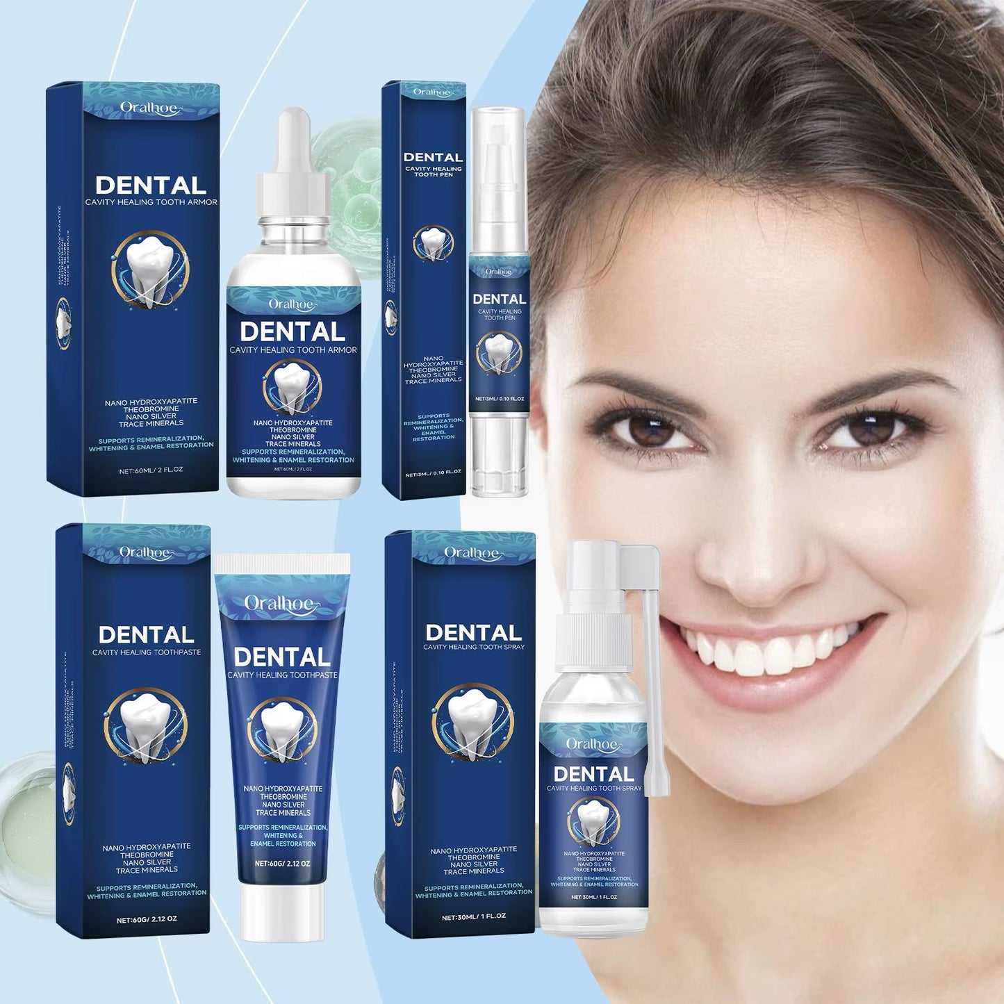 Dentite Cavity Healing Tooth Armor Teeth Repair Gel gum