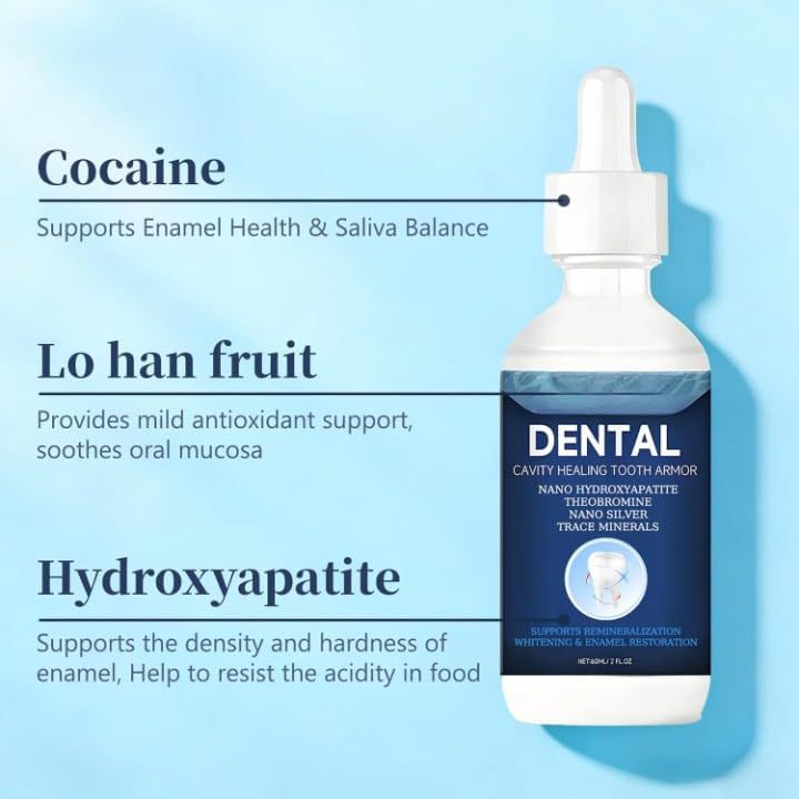 Dentite Cavity Healing Tooth Armor Teeth Repair Gel gum