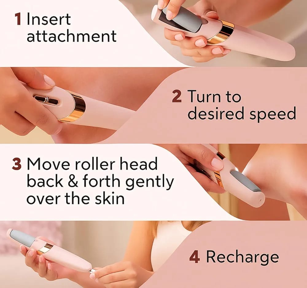 Electric Pedicure Foot Filo Callus Remover