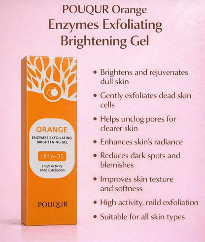 ORANGE 🍊 ENZYMES EXFOLIATING BRIGHTENING GEL