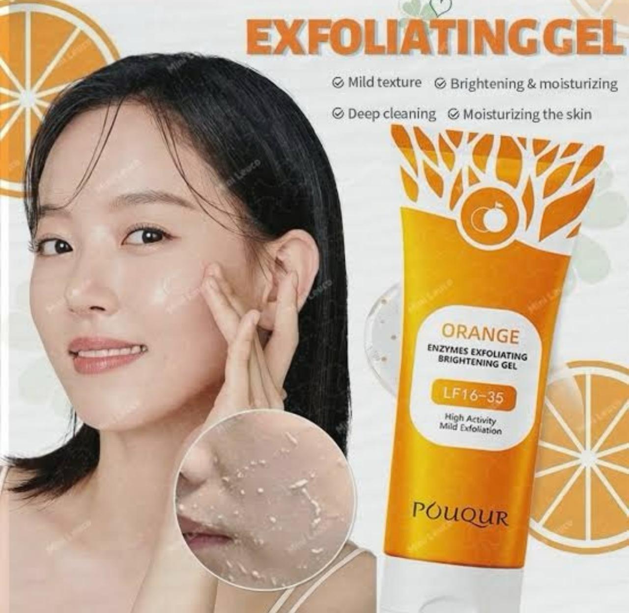 ORANGE 🍊 ENZYMES EXFOLIATING BRIGHTENING GEL