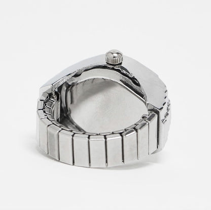 Women Finger Watch Casual Finger Watch Lady Quartz Finger Ring