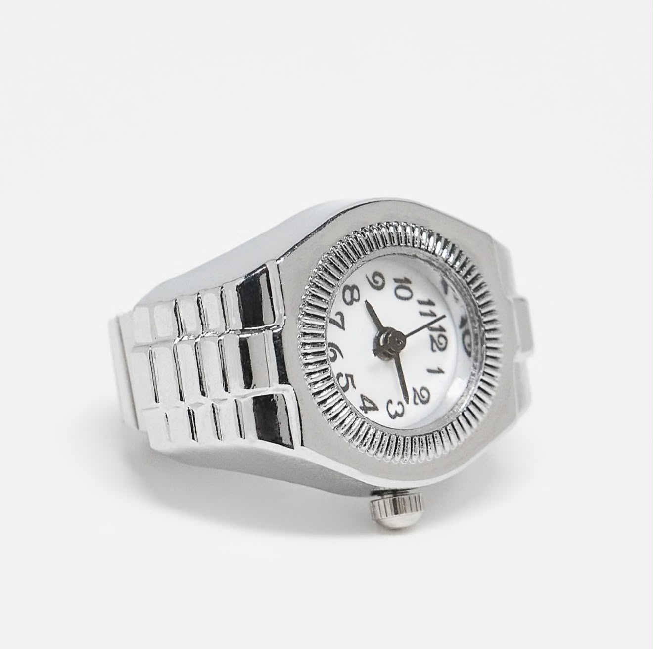 Women Finger Watch Casual Finger Watch Lady Quartz Finger Ring
