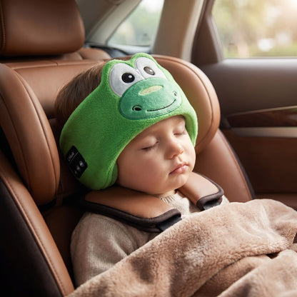 Sleep Headband with Bluetooth Speakers – Soft Wireless Headband for Travel & Sleep