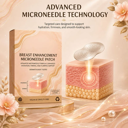 Targeted Breast Enhancement Advanced Nano Microneedle Patch
