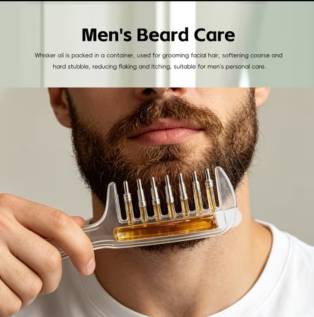 Hair Oil  For Scalp Massager Roller