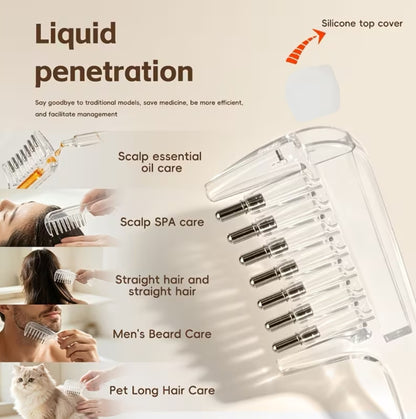 Hair Oil  For Scalp Massager Roller