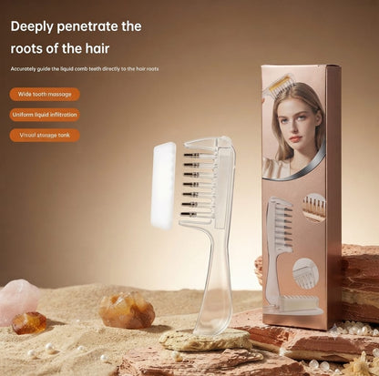 Hair Oil  For Scalp Massager Roller