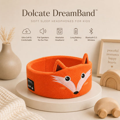 Sleep Headband with Bluetooth Speakers – Soft Wireless Headband for Travel & Sleep