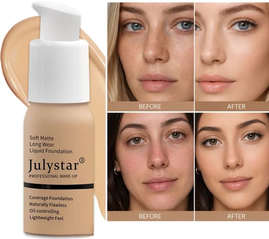 Julystar Soft Matte Finish Liquid foundation