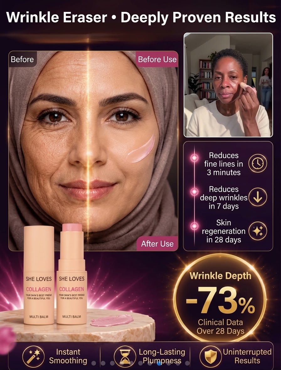 SHE LOVES COLLAGEN MOISTURIZING MULTI BALM STICK