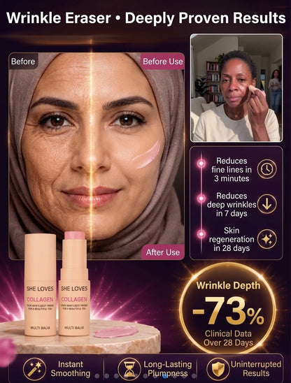 SHE LOVES COLLAGEN MOISTURIZING MULTI BALM STICK