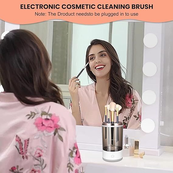 💄✨ Electric Makeup Brush Cleaner 🧼💨 🫧 DEEP CLEAN • FAST DRY • FRESH BRUSHES ✨💕