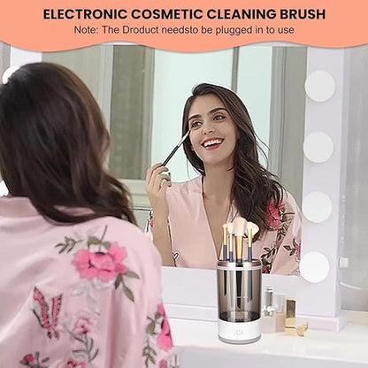 💄✨ Electric Makeup Brush Cleaner 🧼💨 🫧 DEEP CLEAN • FAST DRY • FRESH BRUSHES ✨💕